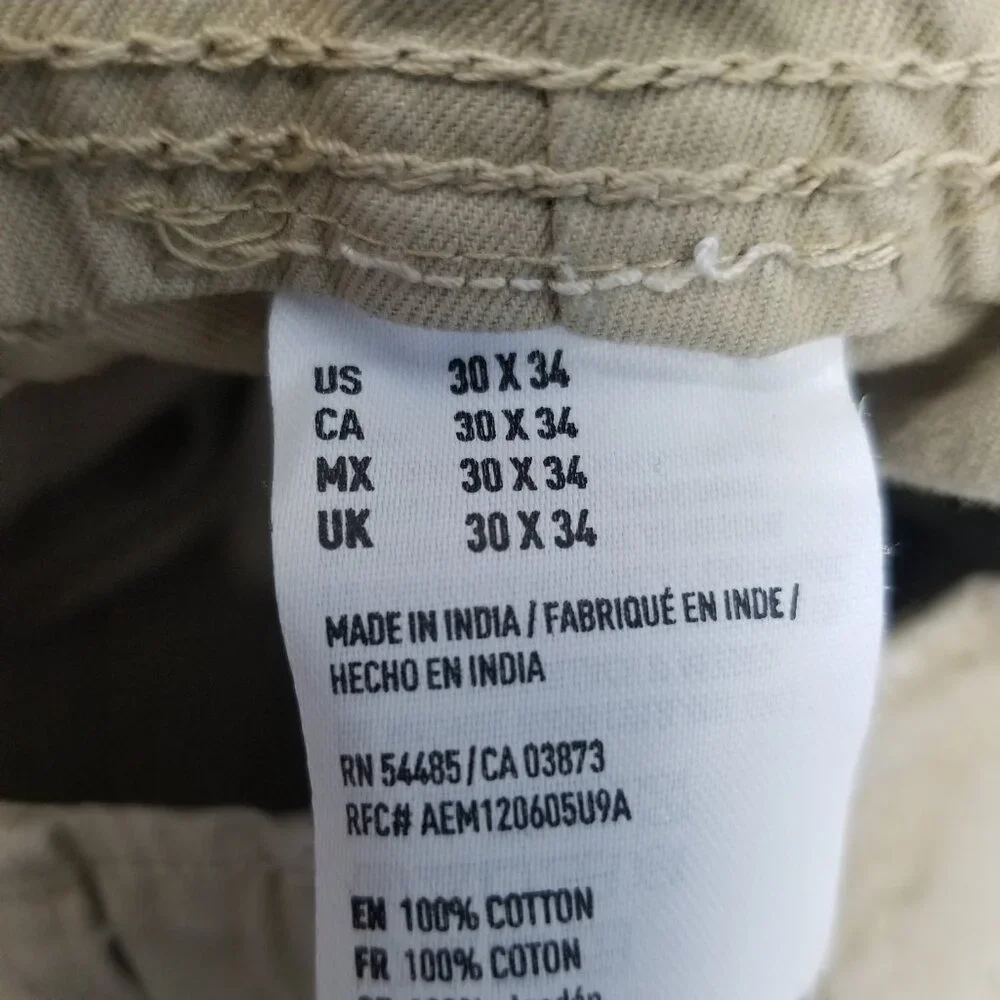 💚2/$20 American Eagle Outfitters Tan Khaki Pants Men's  36